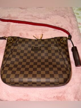 Louis Vuitton South Bank Besace Damier Ebene Crossbody Purse Excellent Condition